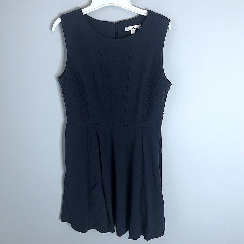 Ara dress navy sleeveless summer preloved condition  junior's size large